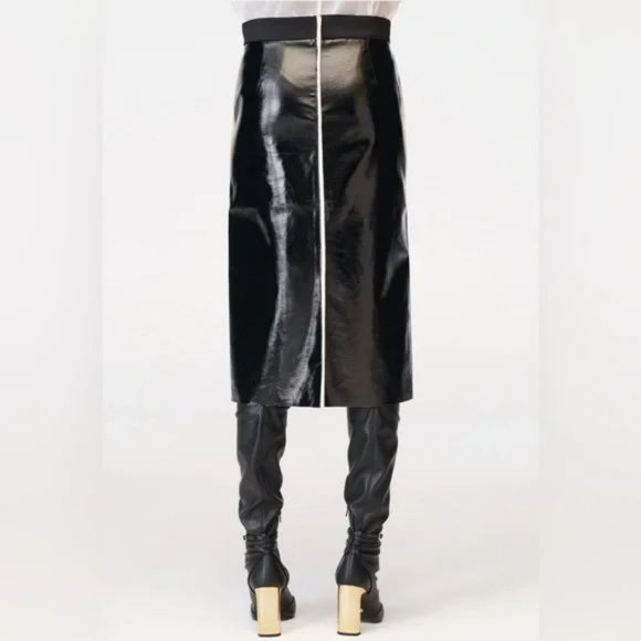 ZARA OVER-THE-KNEE HEELED BOOTS LIMITED EDITION - Picture 11 of 16